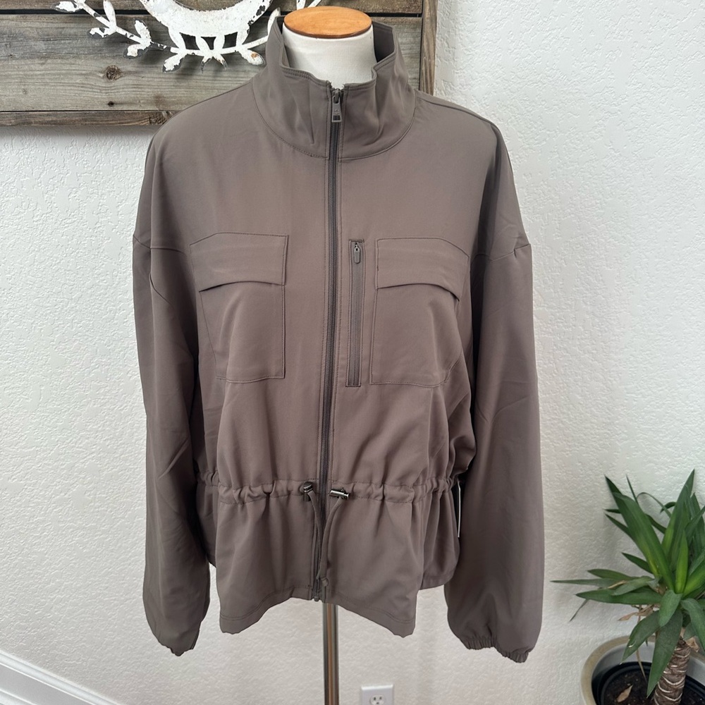 Beyond Yoga Women's‎ Brown Jacket ladies XL NWT